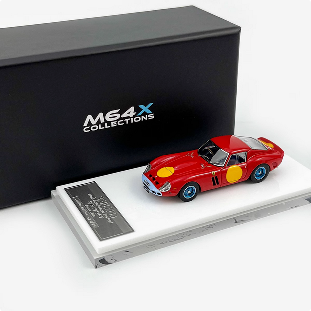 MY64 1:64 Ferrari Leapfrog 250GTO Supercar M64X Resin Car Model