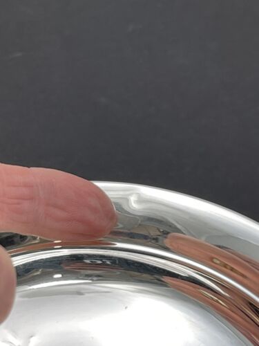 Vintage Reed & Barton Sterling Silver Floral 143.2g Weighted Compote #632 - Picture 12 of 12