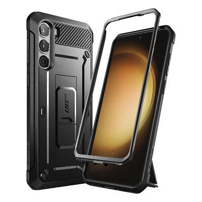 für Samsung Galaxy S23 Rundum-Hülle, Supcase Unicorn Beetle Pro   Schwarz