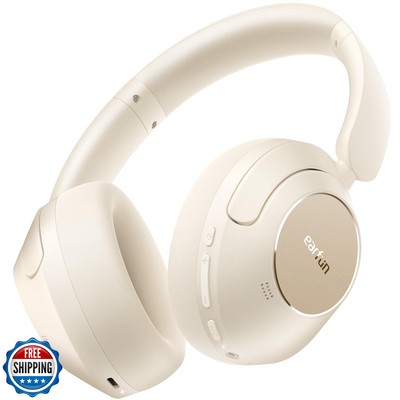 EarFun Wave Pro Active Noise Canceling Headphones, Wireless Over Ear Bluetoot