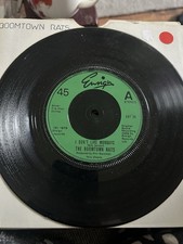 7 Inch Vinyl Single: Boomtown Rats