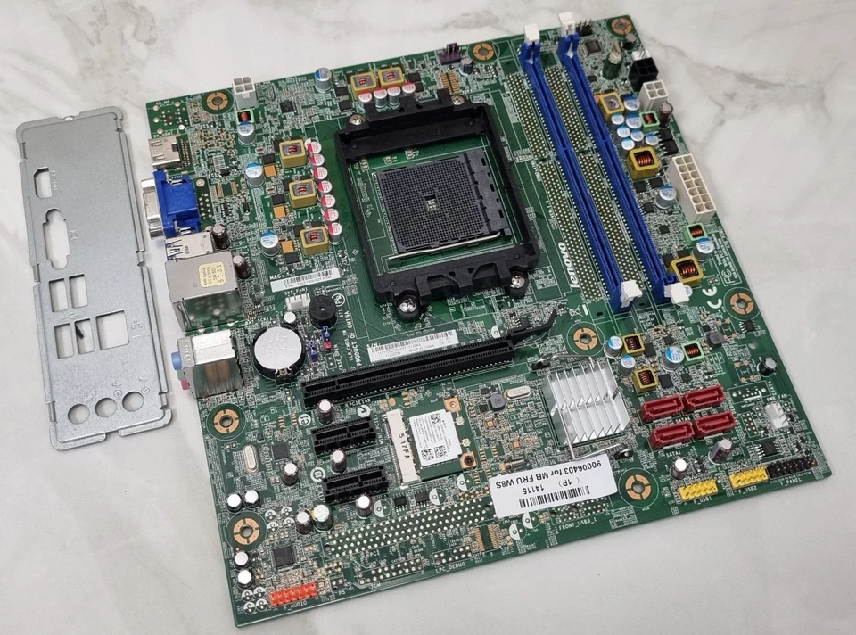 Lenovo CFM2+A78M Mainboard Socket FM2+ AMD A78 DDR3 Motherboard FRU 90006403 ATX - Bild 1 von 4