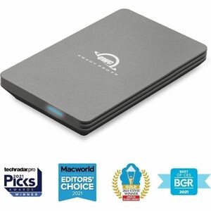 OWC 1TB Envoy Pro FX Thunderbolt/USB-C Rugged Portable NVMe SSD