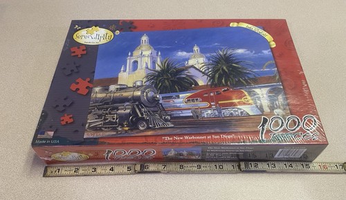 Serendipity Puzzle The New Warbonnet At San Diego 1000 Pieces SEALED Blemishes - Picture 8 of 11