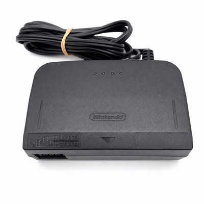 Official Nintendo 64 Power Supply AC Adapter N64 Original Power Adapter OEM 100V