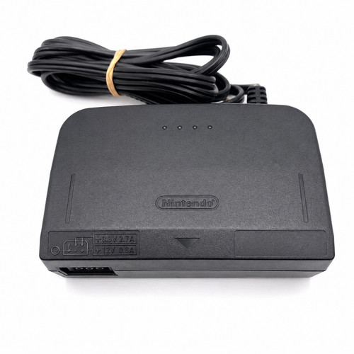 Official Nintendo 64 Power Supply AC Adapter N64 Original Power Adapter OEM 100V