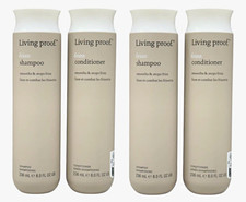 2 Living proof No Frizz Shampoo Conditioner Set Anti-Frizz Smoothing 8 fl oz