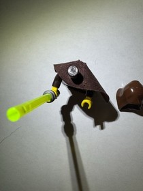 Lego Star Wars Minifigure Jedi Bob Minifigure (7163) sw0057 RARE