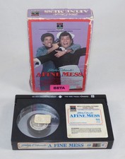 Blake Edwards' A Fine Mess 1986 Betamax Beta Hi-Fi Ted Danson Howie Mandel PG