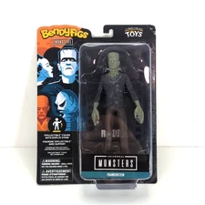 BendyFigs Noble Toys Universal Monsters Series 1 Frankenstein Figure New Sealed