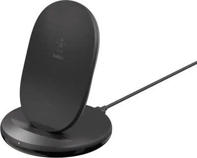 Belkin - BOOST CHARGE Wireless Charging Stand with LED Indicator 20W USB-C Black
