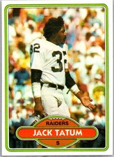 1980 Topps #429 Jack Tatum