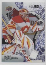 2021-22 Upper Deck Allure Blue China Jacob Markstrom #12 5x5