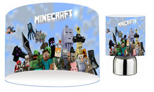 PIXELS MINECRAFT choose from Light Shade, Touch Lamp or Both
