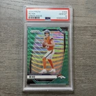 2024 Panini Prizm - Rookies Bo Nix #309 Green Wave Prizm (RC) PSA 10