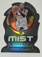 Alexandre Sarr 2024-25 Panini Obsidian Mist Rookie RC Die-Cut #6 Wizards SSP