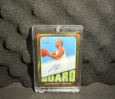 2023-24 Topps Chrome 1972 Topps Autographs Gold Jalen Brunson #TA-JB /50 