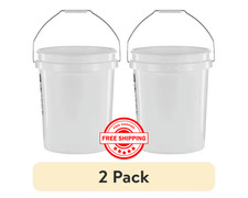 (2 pack) United Solutions 5 Gallon Round Util...