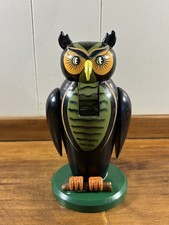 Vintage World Market Halloween Owl Nutcracker...
