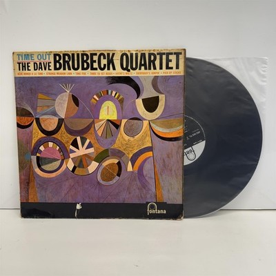 The Dave Brubeck Quartet - Time Out Mono Vinyl LP - G+/G
