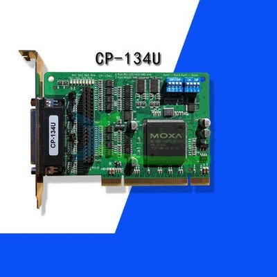 1PCS NEW MOXA CP-134U/DB9M 4-port RS-422/485 pci multi-serial port card #vn