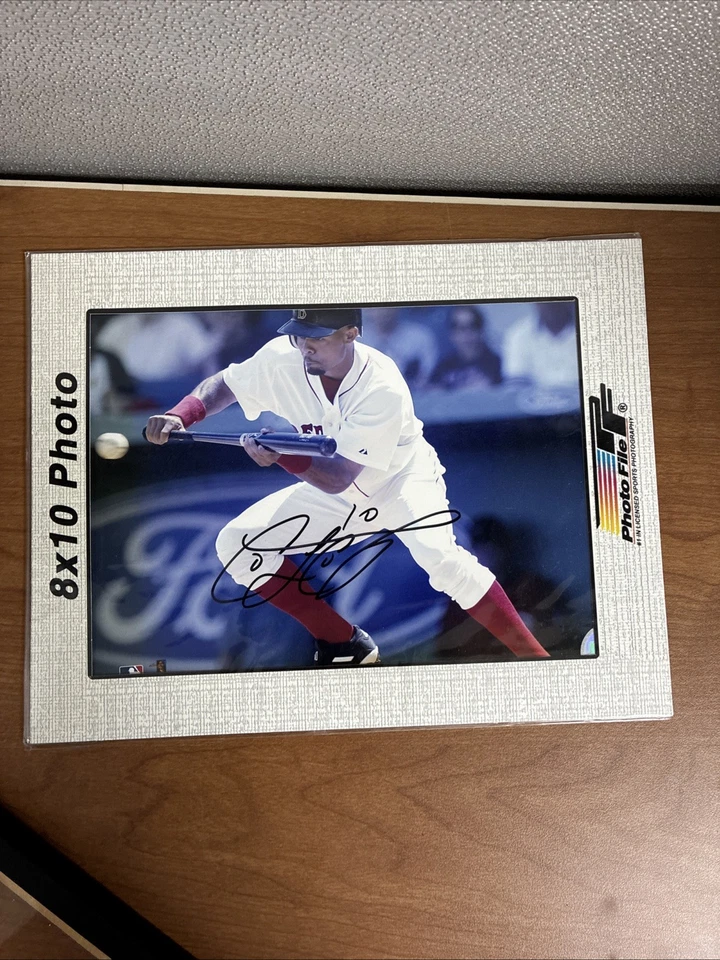 ⚾️ RARE MLB BOSTON RED SOX COCO CRISP AUTOGRAPHED 8x10 OFFICIALLY LICENSED PHOTO - Image 3 of 4