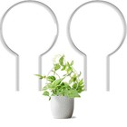 Acrylic Plant Climbing Frame Set for Unique Floral Displays and Garden Decor