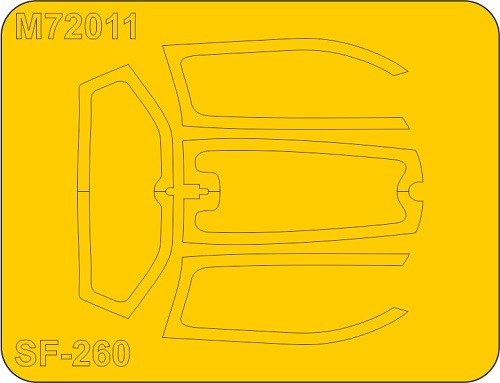 Special Hobby 100-M72011 - 1:72 SIAI-Marchetti SF-206M/AM/W Mask - New