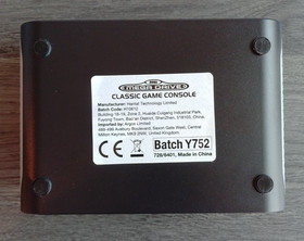 AtGames Sega Mega Drive Mini Classic Console.  Boxed.  Complete.  Tested.  VGC.