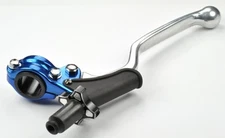 Adjustable Clutch Lever Perch CR KX RM YZ 125 250 Blue