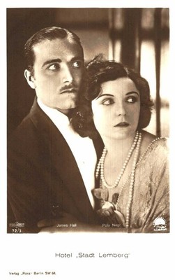 Pola Negri-James Hall       ** Original Ross Postkarte Postcard * N 800 d