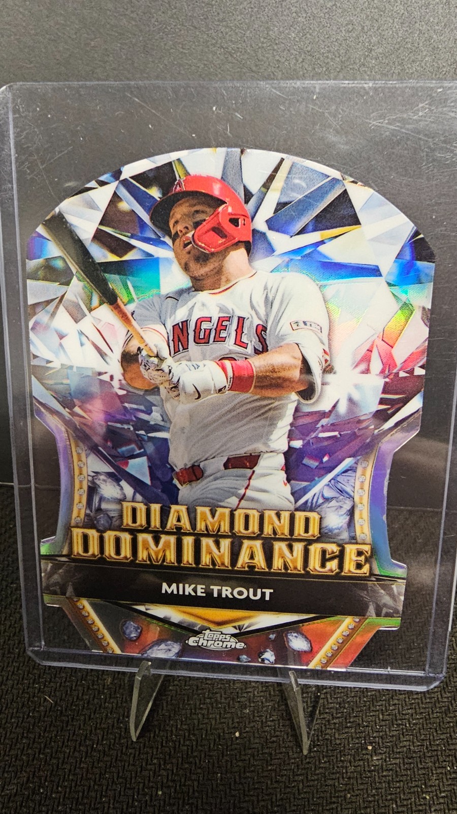 2024 Topps Chrome Update Series - Diamond Dominance Mike Trout #DD-16