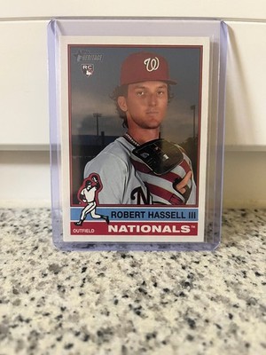 Topps Heritage High Number 2025 MLB Robert Hassel III RC #No.517