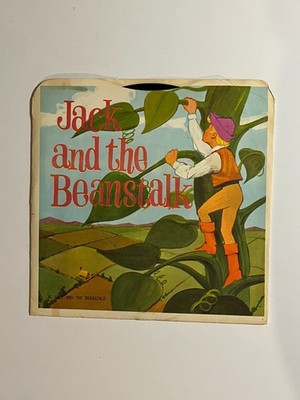 RARE Jack And The Beanstalk Vinyl Record 45 RPM Tunes For Tots Paula Goodroe #6