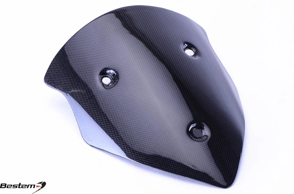 2010 - 2012 Ducati Multistrada 1200 Carbon Fiber Short Windscreen Flyscreen  - Image 2 of 4