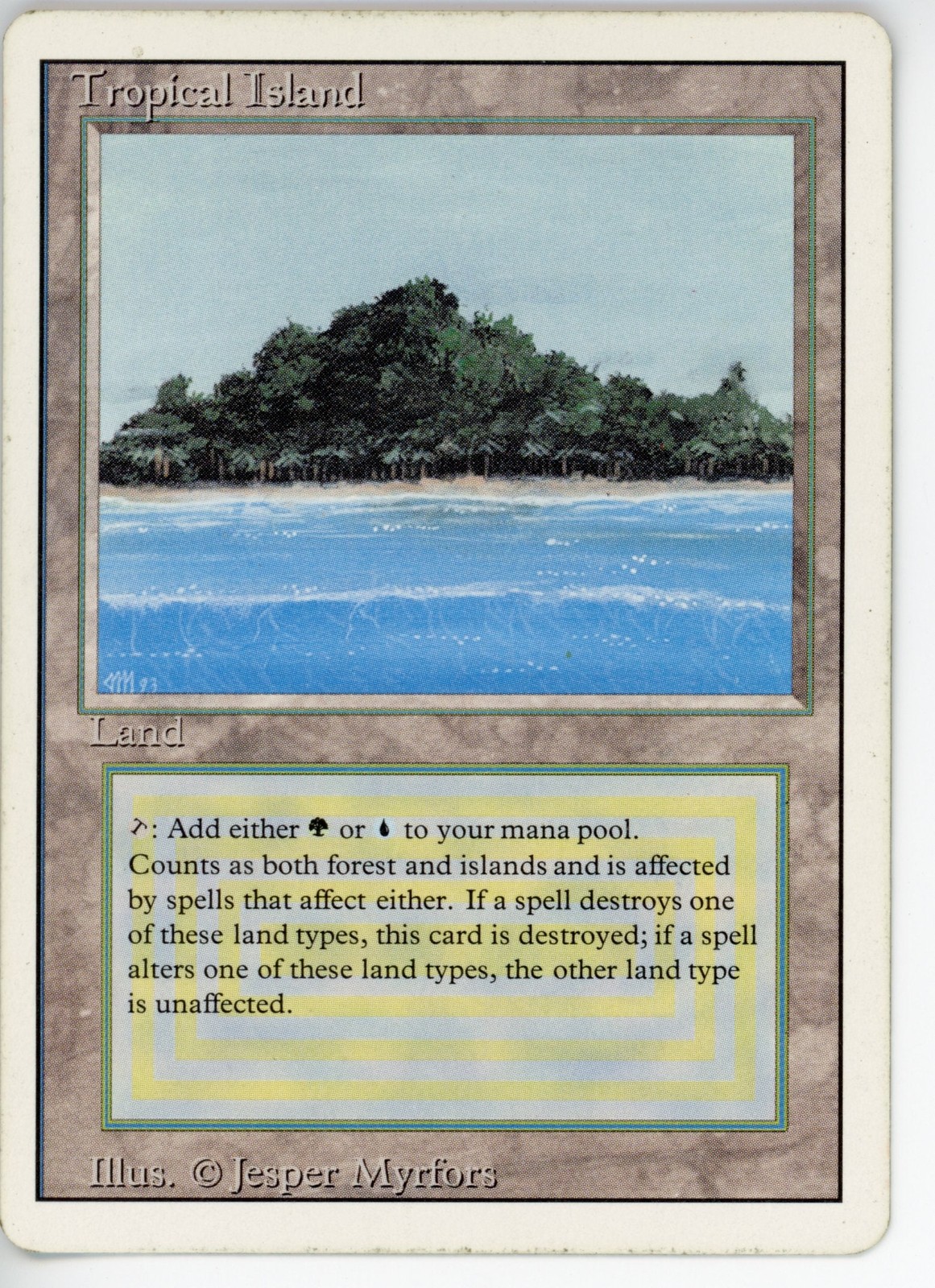 Tropical Island 1994 Revised Edition Base Price Guide - Sports