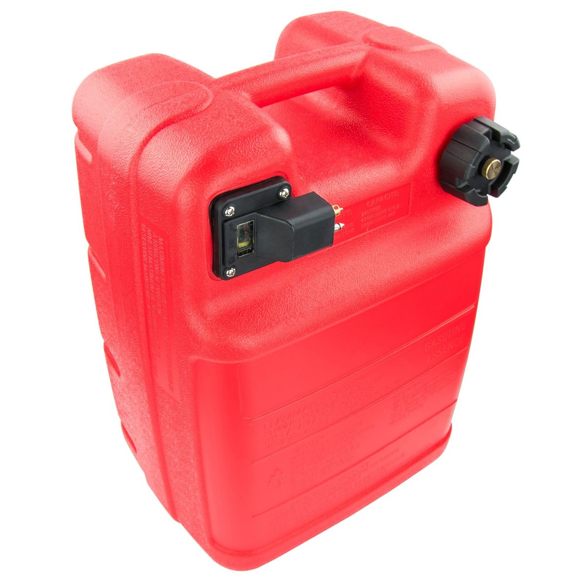 24L Portable Boat Fuel Tank 6 Gallon Outboard Gas Tank With