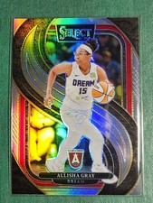 2025 Panini Select WNBA Allisha Gray #171 Premier Level True Silver
