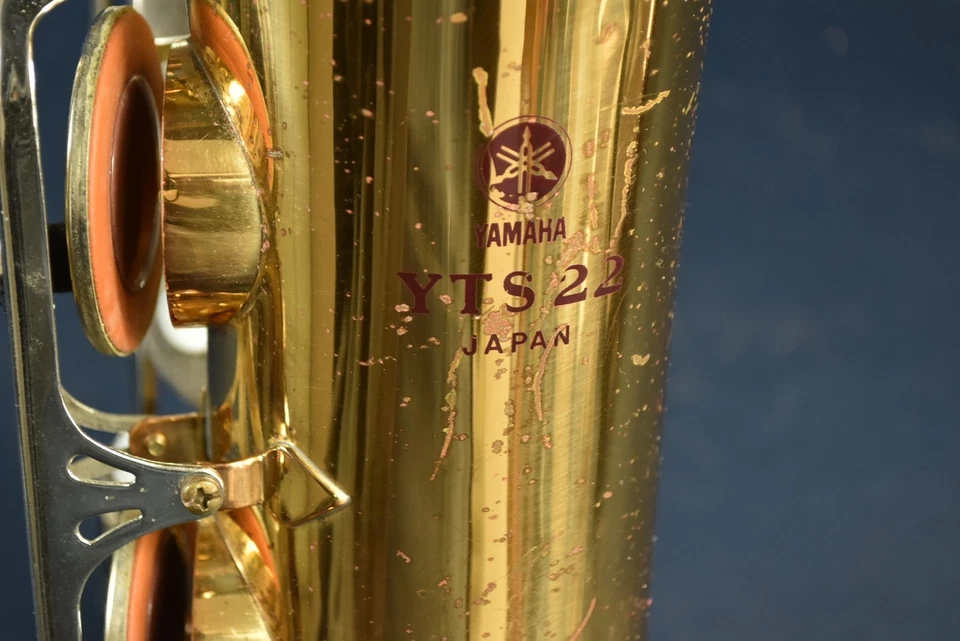 Saxophone ténor YAMAHA YTS-22 avec étui rigide et embout buccal du Japon,... - Photo 3/4