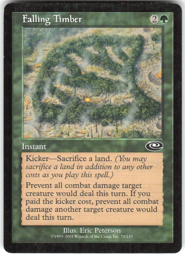 Falling Timber 79 Planeshift Magic: The Gathering MP