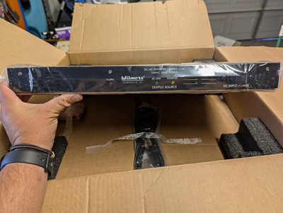 Wilmore DC-AC Inverter 1746-130-120-60-L 120VAC 60Hz 1000VA Rack 1U