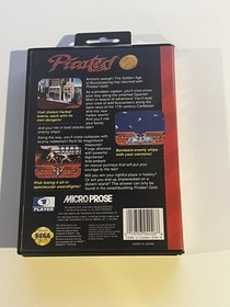 Pirates Gold (Sega Genesis, 1993) Game / Manual / No map 
