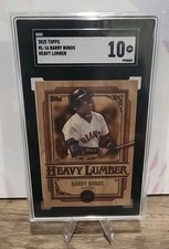 2025 Topps Series One BARRY BONDS Heavy Lumber SSP Case Hit Giants SGC 10-Pop 1