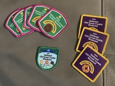 National Girl Scout Cookie Weekend Patches From Past Years Set Of 9