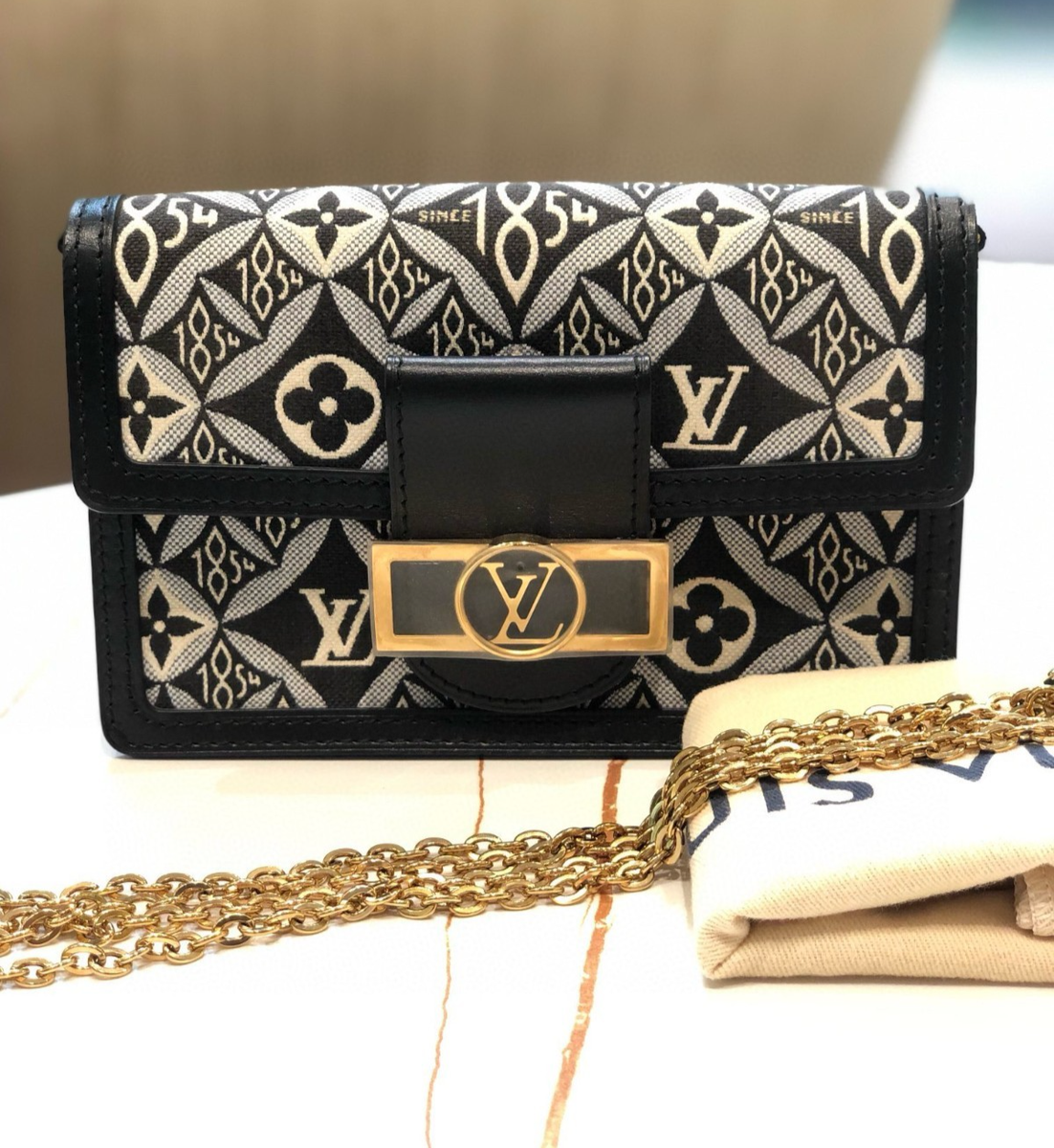 Louis Vuitton Dauphine woc 1854 Limited Edition Chain Shoulder bag