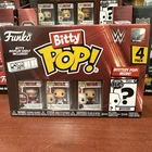 Funko Bitty Pop WWE Bret Hit Man Hart Shawn Michaels Mean Gene Okerlund 4 Pack