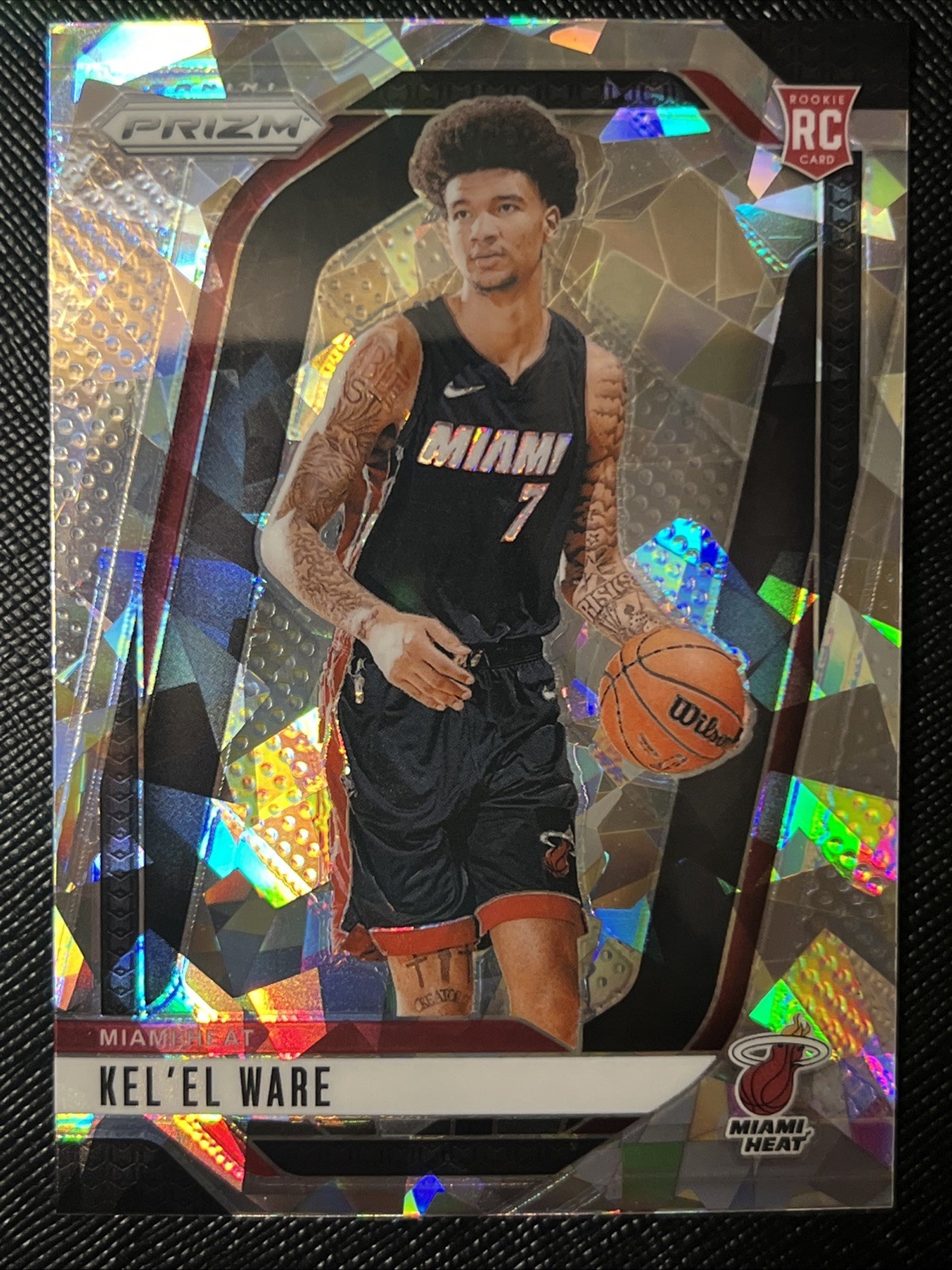 2024-25 Panini Prizm - Kel'el Ware #248 Ice Prizm (RC)