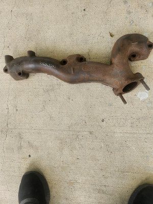 1958 Cadillac LEFT HAND Exhaust Manifold 365 Engine GM Casting 1470147