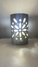 Lampada Lume artigianale design Pietra  Leccese "Fiore" elegante rustica moder