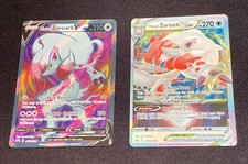 Hisuian Zoroark V Promo SWSH Sword & Shield Promo Cards SWSH297 + SWSH298 NM Lot